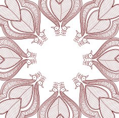mehandi frame