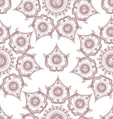 henna seamless design N14