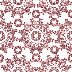 henna seamless design N16