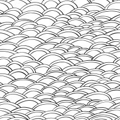 Handdraw lines abstract background