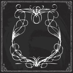 Hand-drawn line border set N32