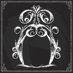 Hand-drawn line border set N35