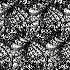 Zentangle pattern N18