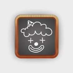 doodle clown N41