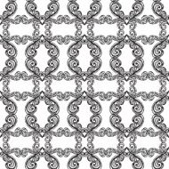Sketch hand drawn pattern N4