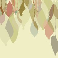 Retro Christmas ornaments EPS8