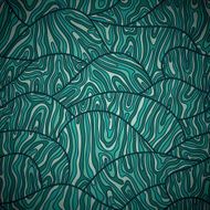 doodle waves pattern N2