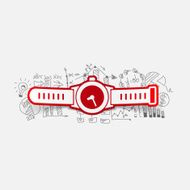Drawing business formulas watch N24