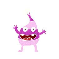 cartoon funny creature N26