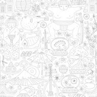 Japanese Seamless Pattern N4