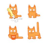 Set with kittens