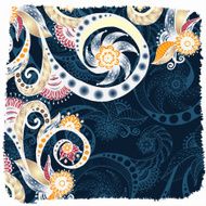 Vector abstract floral decorative background N7