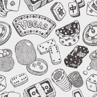 seamless Casino pattern N2