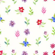 Vector Illustration with original floral background N13