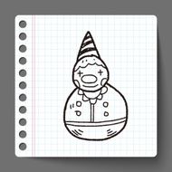 clown toy doodle N7