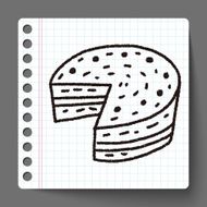 doodle cake N241