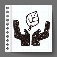 Environmental protection concept Protect our forests and ecolog N141