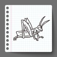 grasshopper doodle N14