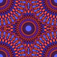 hand-drawing seamless ornamental floral abstract bright background with many details N7