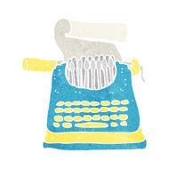 Cartoon Typewriter N12