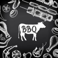 Barbecue party invitation N9