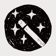 magic wand doodle N21