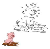 Numbers game (pig and puddle)