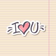 i love you text