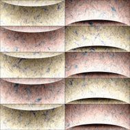 Abstract decorative paneling - seamless background waves decor N18
