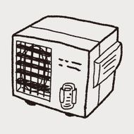 air conditioning doodle N14