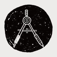 compass doodle N17