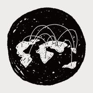 globe social doodle N12