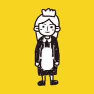 waitress doodle N15
