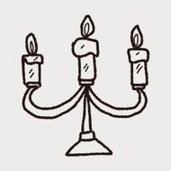 candle doodle N51