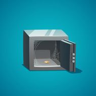 Empty safe