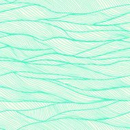 Seamless blue background with horizontal waves