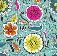 Seamless Floral Pattern N134