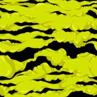 Seamless vector pattern with toxic smoke