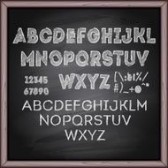Lettering blackboard N5