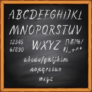 Lettering blackboard N6