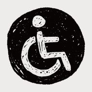 chair wheel doodle N6