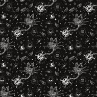 Traditional tattoo biker pattern