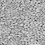 decorative doodles seamless pattern N3