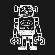 robot doodle N759