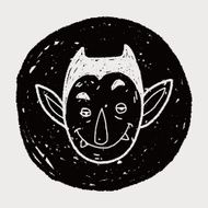 vampire doodle N9