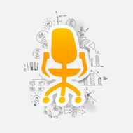 drawing business formulas office chair N8