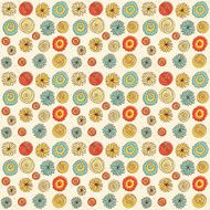 Seamless vintage pattern 7 Vector illustration