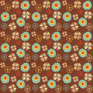Seamless vintage pattern 6 Vector illustration