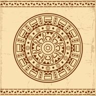 Beautiful Mexican ethnic ornament N8