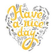 Have a nice day greeting card N2